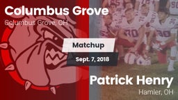 Matchup: Columbus Grove vs. Patrick Henry  2018