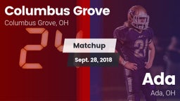 Matchup: Columbus Grove vs. Ada  2018