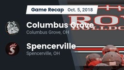 Recap: Columbus Grove  vs. Spencerville  2018