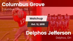 Matchup: Columbus Grove vs. Delphos Jefferson  2018