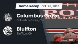 Recap: Columbus Grove  vs. Bluffton  2018