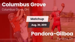 Matchup: Columbus Grove vs. Pandora-Gilboa  2019