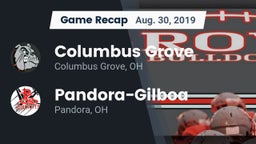 Recap: Columbus Grove  vs. Pandora-Gilboa  2019