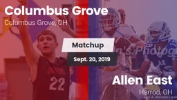 Matchup: Columbus Grove vs. Allen East  2019