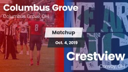 Matchup: Columbus Grove vs. Crestview  2019
