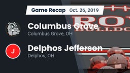 Recap: Columbus Grove  vs. Delphos Jefferson  2019