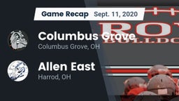 Recap: Columbus Grove  vs. Allen East  2020