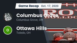 Recap: Columbus Grove  vs. Ottawa Hills  2020