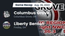 Recap: Columbus Grove  vs. Liberty Benton  2022