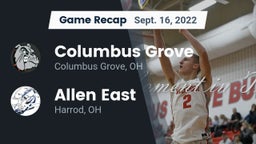 Recap: Columbus Grove  vs. Allen East  2022