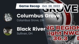 Recap: Columbus Grove  vs. Black River  2022