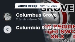 Recap: Columbus Grove  vs. Columbia Station 2022