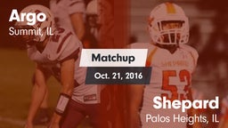 Matchup: Argo vs. Shepard  2016