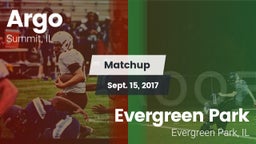 Matchup: Argo vs. Evergreen Park  2017
