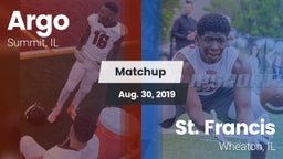 Matchup: Argo vs. St. Francis  2019
