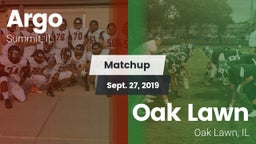 Matchup: Argo vs. Oak Lawn  2019