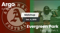Matchup: Argo vs. Evergreen Park  2019