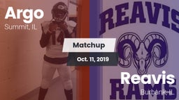 Matchup: Argo vs. Reavis  2019