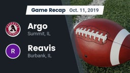 Recap: Argo  vs. Reavis  2019