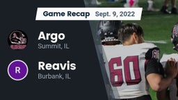 Recap: Argo  vs. Reavis  2022