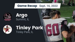Recap: Argo  vs. Tinley Park  2022