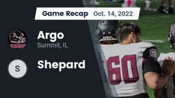 Recap: Argo  vs. Shepard  2022