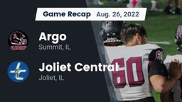 Recap: Argo  vs. Joliet Central  2022