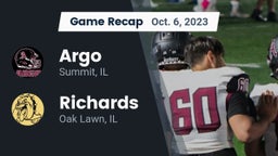 Recap: Argo  vs. Richards  2023