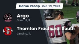 Recap: Argo  vs. Thornton Fractional South  2023