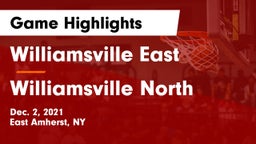 Williamsville East  vs Williamsville North  Game Highlights - Dec. 2, 2021