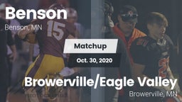 Matchup: Benson vs. Browerville/Eagle Valley  2020