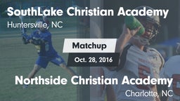 Matchup: SouthLake Christian  vs. Northside Christian Academy  2016