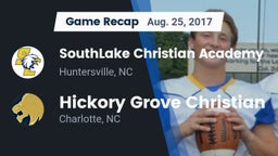 Recap: SouthLake Christian Academy vs. Hickory Grove Christian  2017