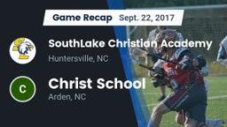 Recap: SouthLake Christian Academy vs. Christ School 2017