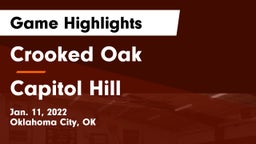 Crooked Oak  vs Capitol Hill  Game Highlights - Jan. 11, 2022
