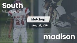 Matchup: South vs. madison 2018