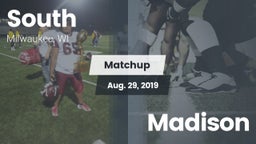 Matchup: South vs. Madison  2019
