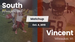 Matchup: South vs. Vincent  2019