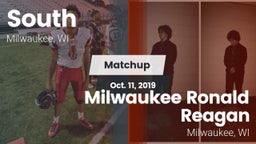 Matchup: South vs. Milwaukee Ronald Reagan  2019