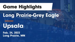 Long Prairie-Grey Eagle  vs Upsala  Game Highlights - Feb. 24, 2022