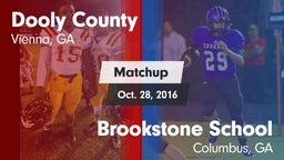 Matchup: Dooly County vs. Brookstone School 2016
