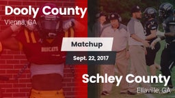 Matchup: Dooly County vs. Schley County  2017