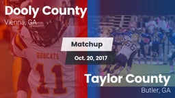 Matchup: Dooly County vs. Taylor County  2017