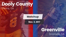 Matchup: Dooly County vs. Greenville  2017