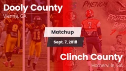 Matchup: Dooly County vs. Clinch County  2018