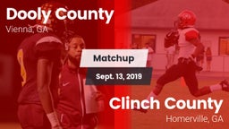 Matchup: Dooly County vs. Clinch County  2019