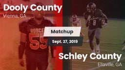 Matchup: Dooly County vs. Schley County  2019