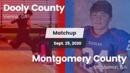 Matchup: Dooly County vs. Montgomery County  2020