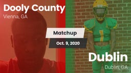 Matchup: Dooly County vs. Dublin  2020