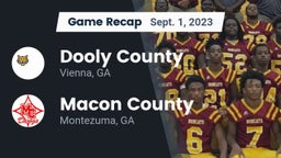 Recap: Dooly County  vs. Macon County  2023